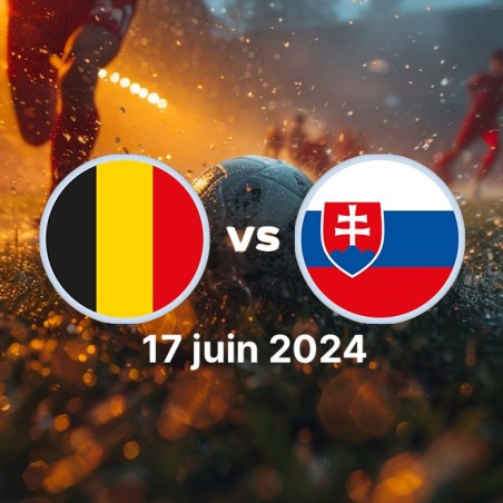 Belgique-Slovaquie (Groupe E)
